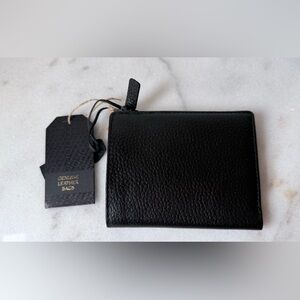 Black Leather Wallet